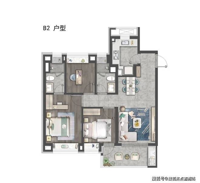 虹桥嘉悦府发布：生活圈的品质家园ag旗舰厅注册®虹桥嘉悦府售楼处(图13)